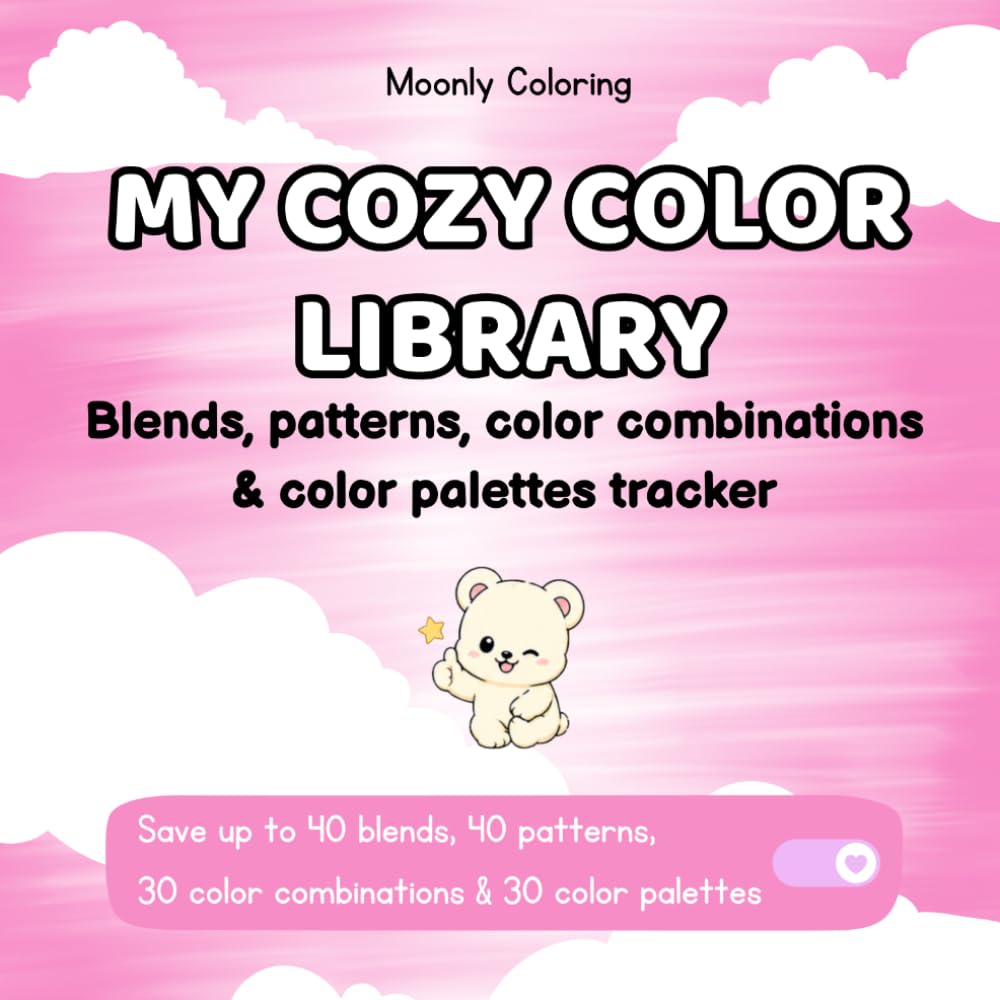 My Cozy Color Library: Reference book for blends, patterns, color combinations and palettes