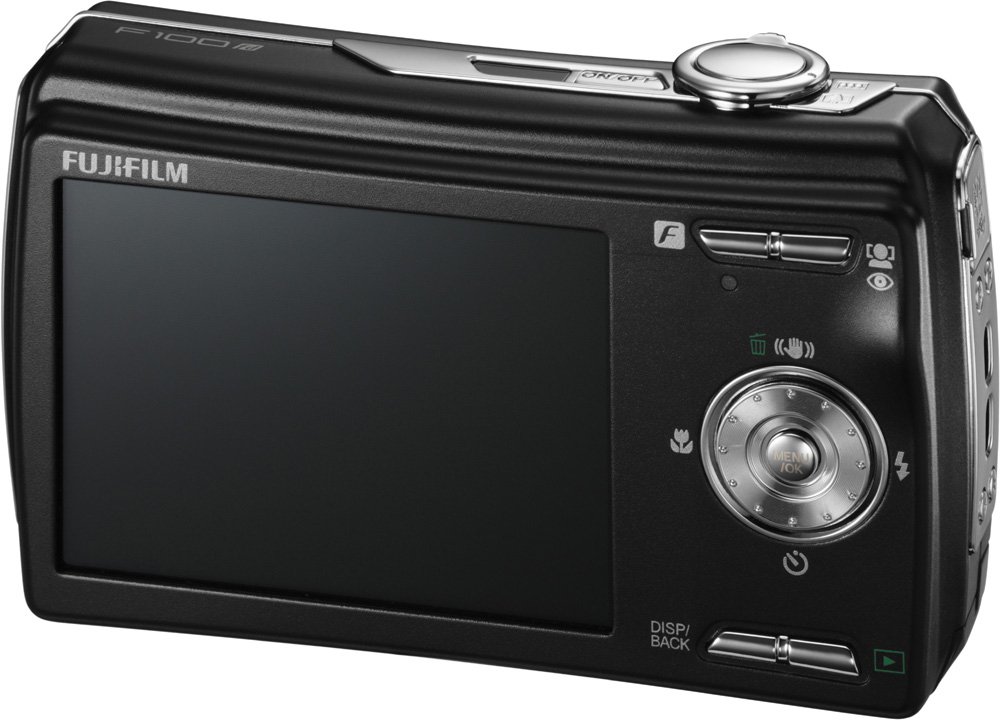 Fujifilm FinePix F100fd Digital Camera - Black (12.0MP, 5x Optical