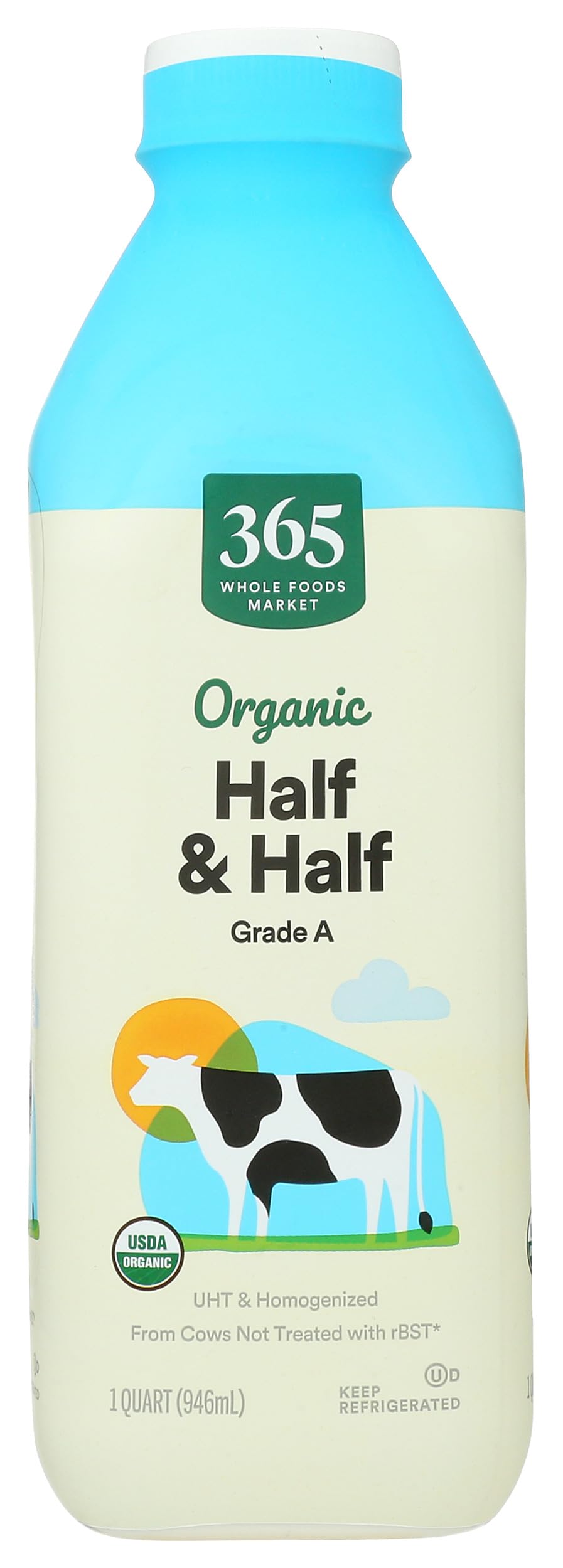 365 by Whole Foods Market Organic Half and Half 1 QT