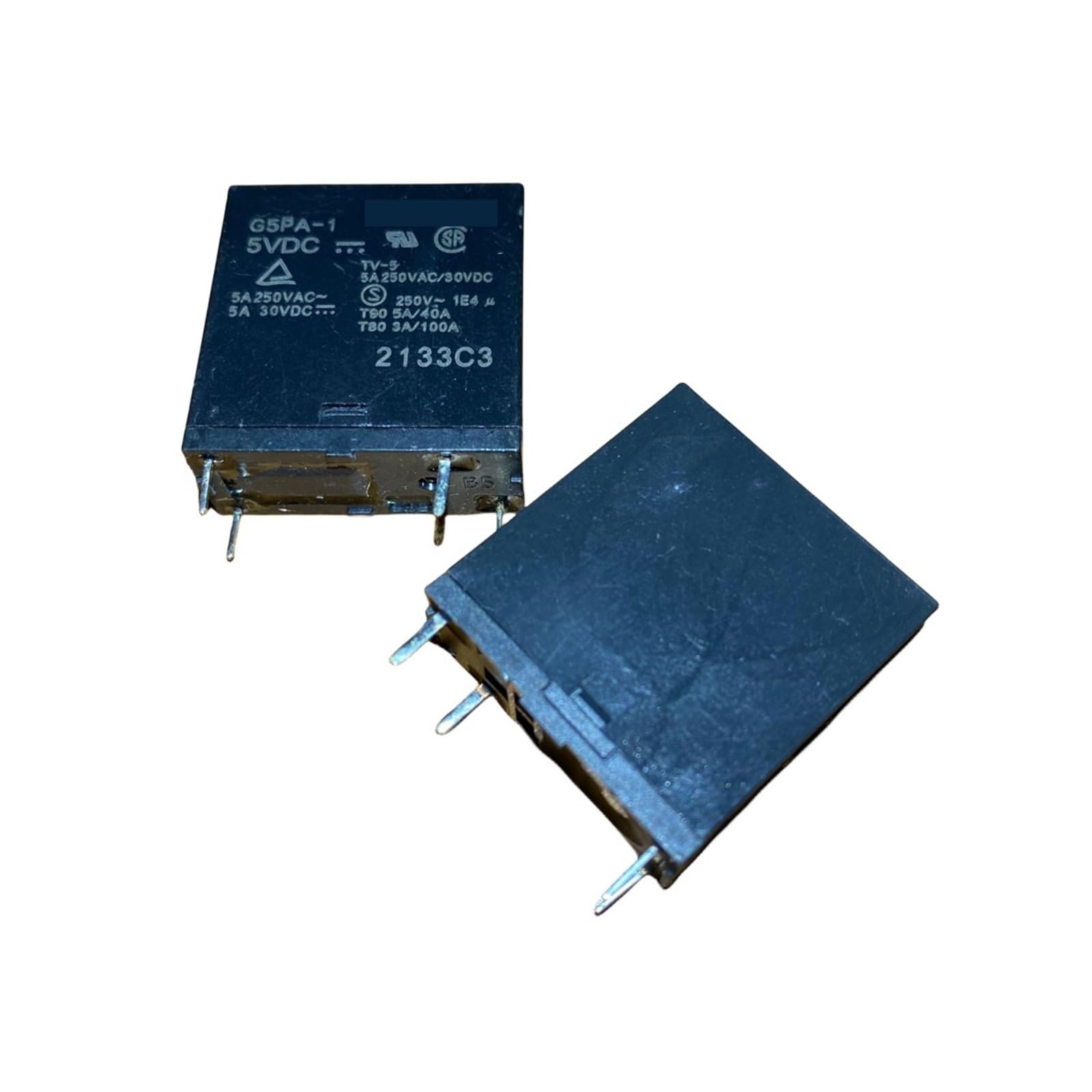 K66SIYV5KY 5PCS G5PA-1 Relay 4PIN 5A 250VAC 5V 9V 12V 24VDC TV-5(12VDC)