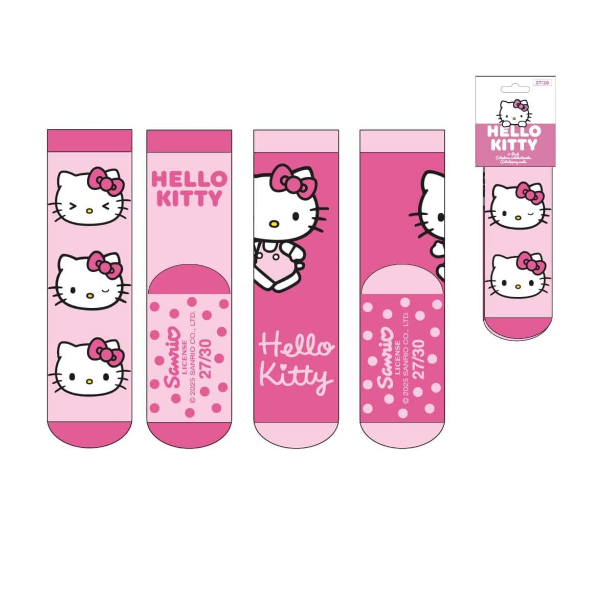 Cerdá Life's Little Moments Unisex Kinder Hello Kitty Calcetin Antideslizante Diseño Cómodo Seguro | Para Niños Rutschfeste Socken Mit -Applikationen, 35-38 Eu