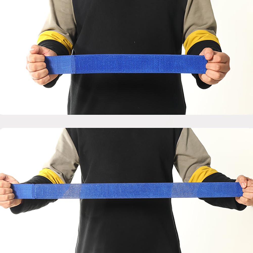 FSSTUD 6 Pcs 3 Legged Race Bands Three Legged Race Team Relay Ties Colorful Leg Race Rope Straps Team Race Supplies for Outdoor Party Group Game - Image 3