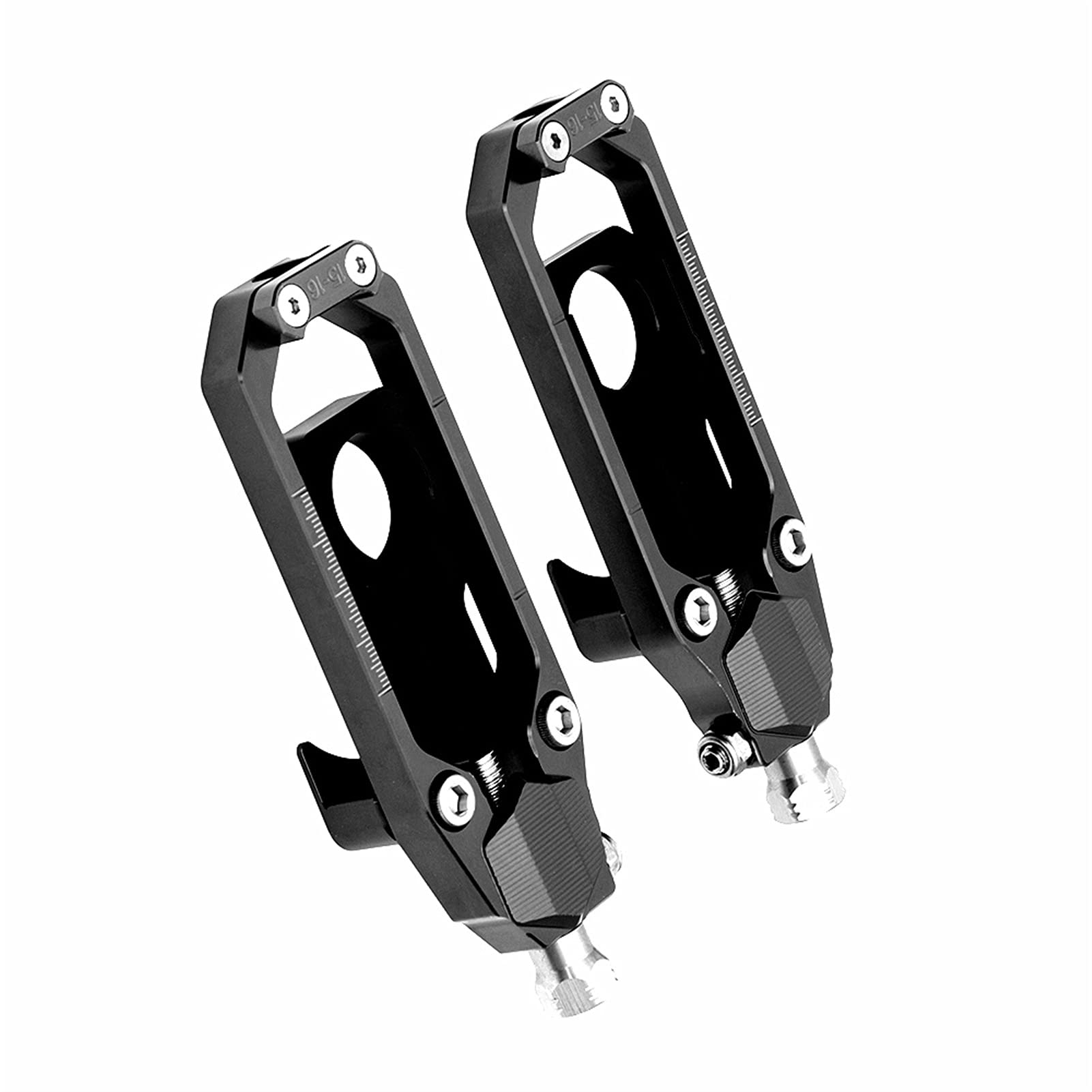 Tendeurs de chaîne pour YZF-R1 2007 en aluminium CNC anodisé