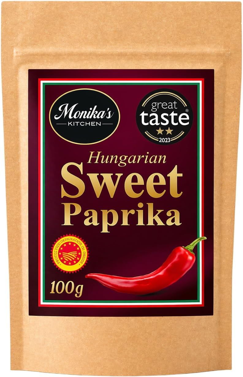 Hungarian Sweet Paprika Powder 100g - Premium Quality - Great Taste Award Winner