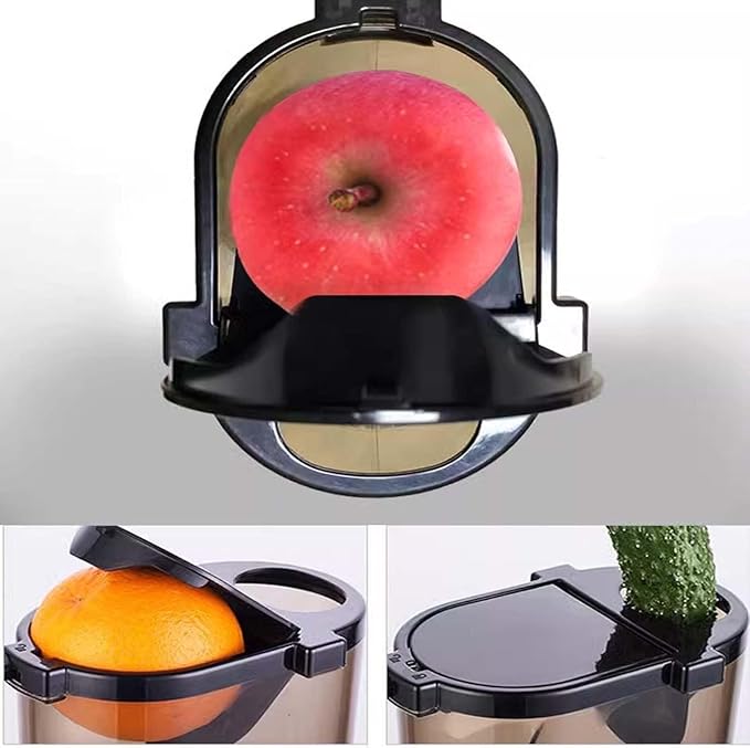Extractor de Jugos Prensado en Frío 800W Boca Ancha 80mm Limpieza Automática miniatura 7