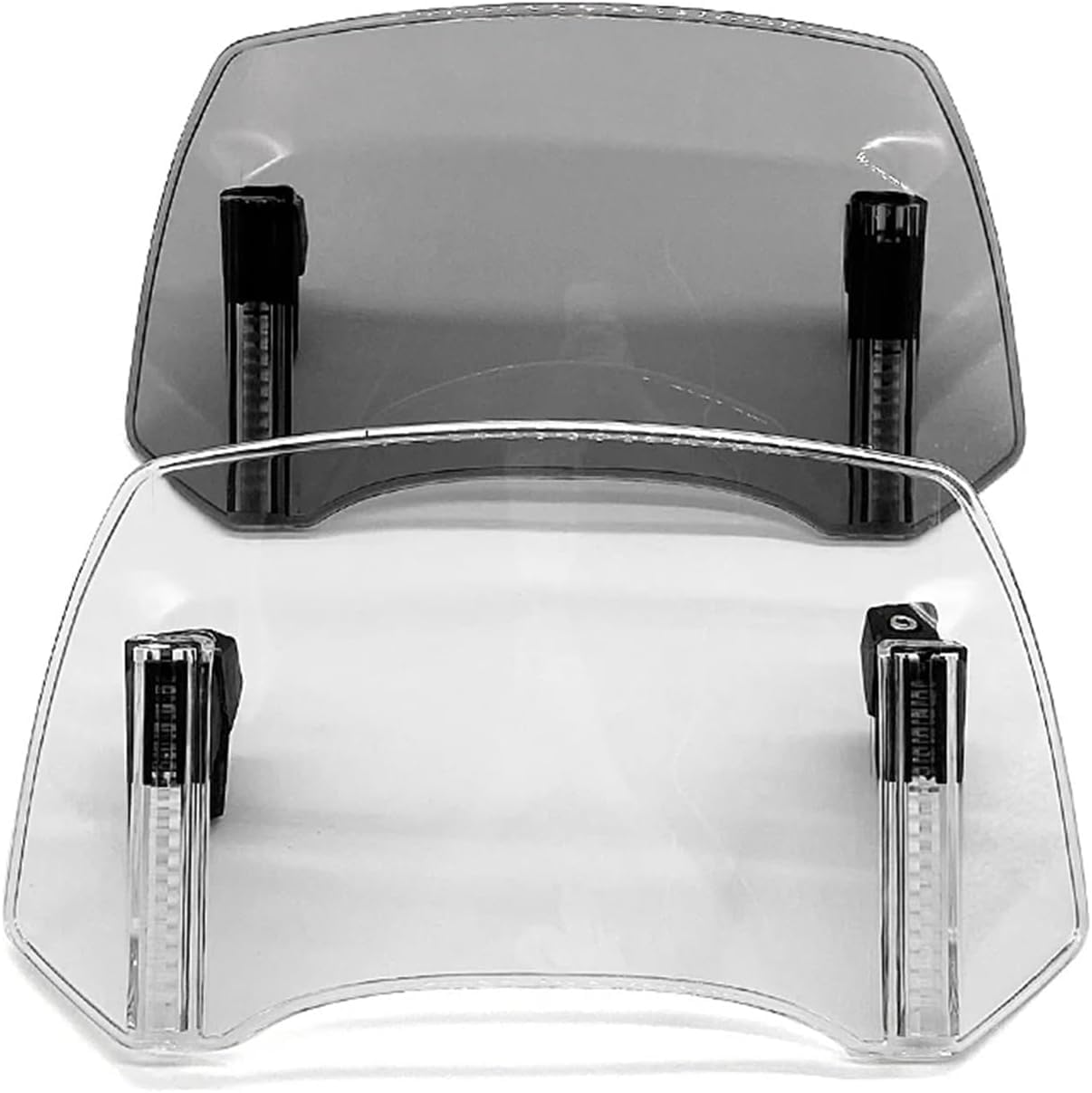 KPGDSDVMEW Windshield Screen Wind Deflector Motorcycle Windshield Extension Adjustable  Spoiler Clamp-On Windscreen Deflector For CanAm, image size:1206x1207