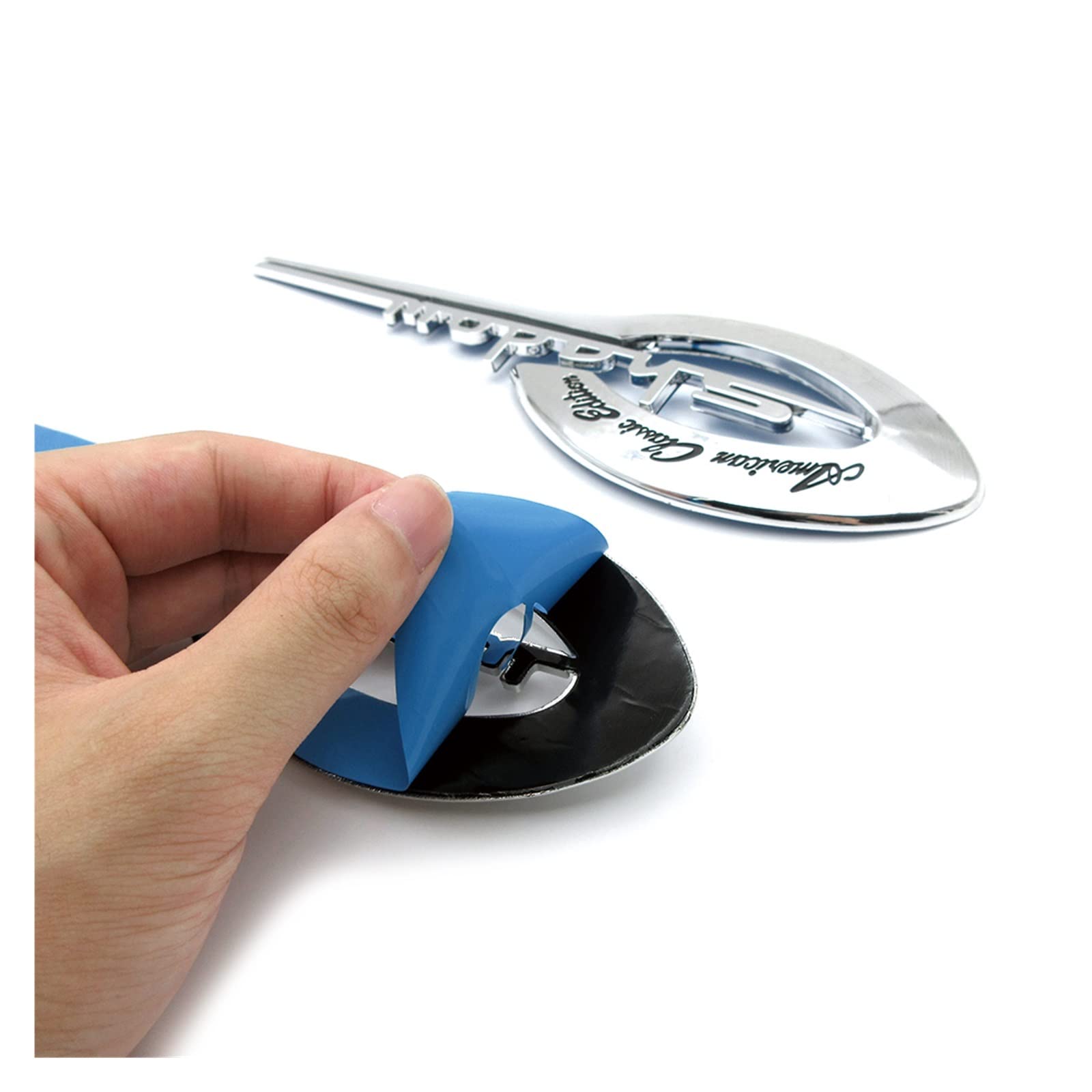 Adesivi Serbatoio 3D Per Honda Shadow VT/VTX | Emblema In ABS | Copri Graffi | Design 1:1 | Nero - Foto 6