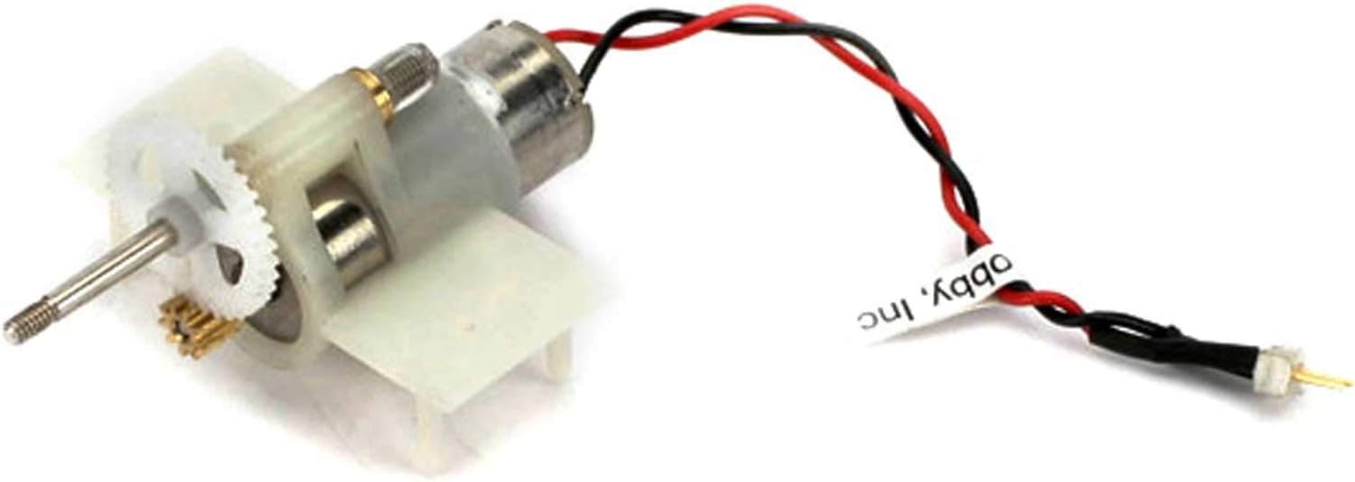 Gearbox with Motor: Champ , White Small