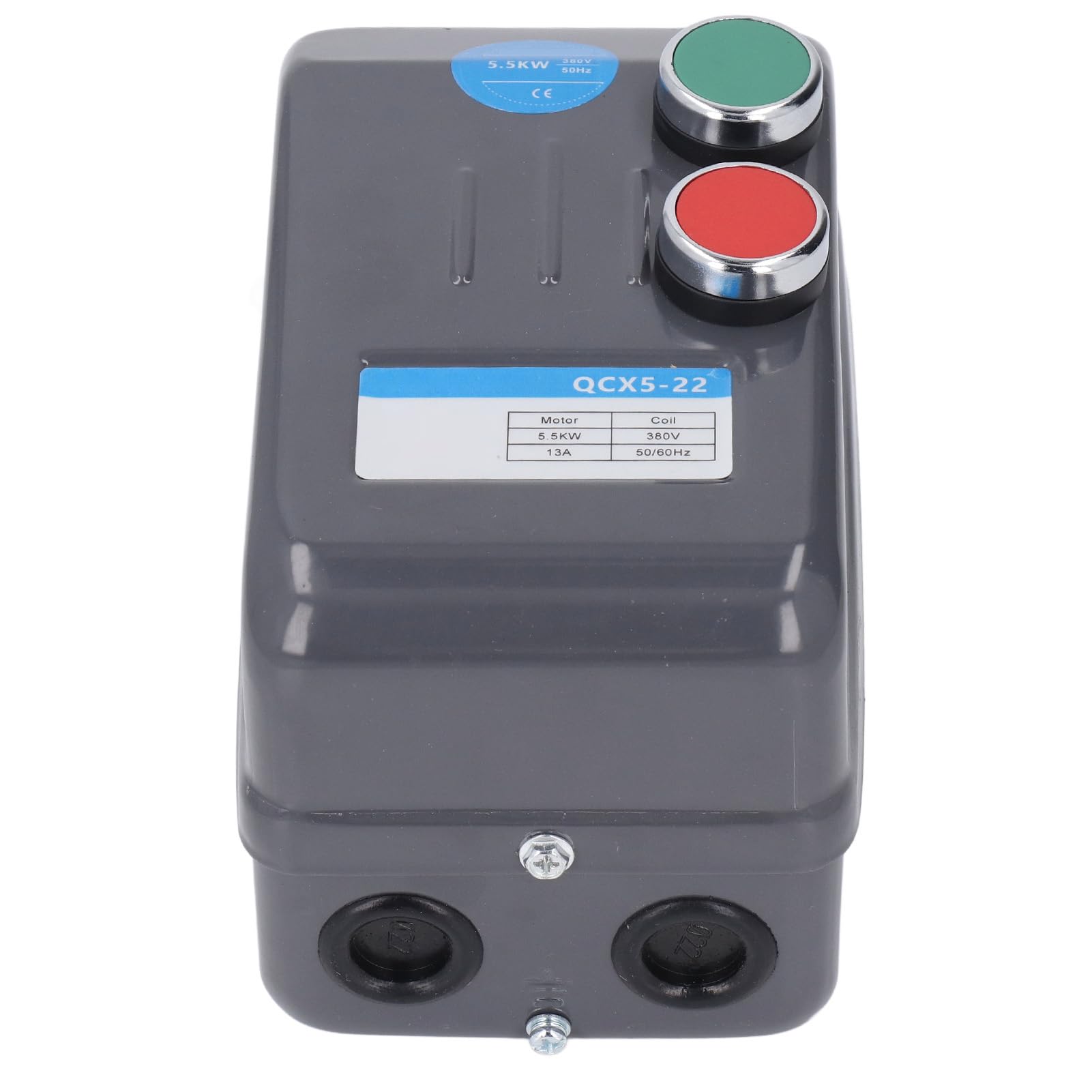 Interruptor magnético para motor eléctrico fiable, potencia 5,5 kW, amplia aplicación para situaciones de control del arranque del motor. Material de hierro
