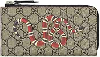 グッチ GUCCI GGスプリーム L字ファスナー 長財布 スネーク ベージュ 575364 中古 新入荷 GU0506 GUCCI - グッチ GUCCI GGスプリーム L字ファスナー 長財布 スネーク