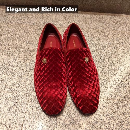 Men's Penny Slip-on Velvet Loafer Suede Dress Shoes Designer Smoking Slipper Prom Wedding Shoes3
