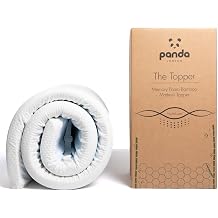 Panda Memory Foam Bamboo Mattress Topper 2024 2024, EU Single