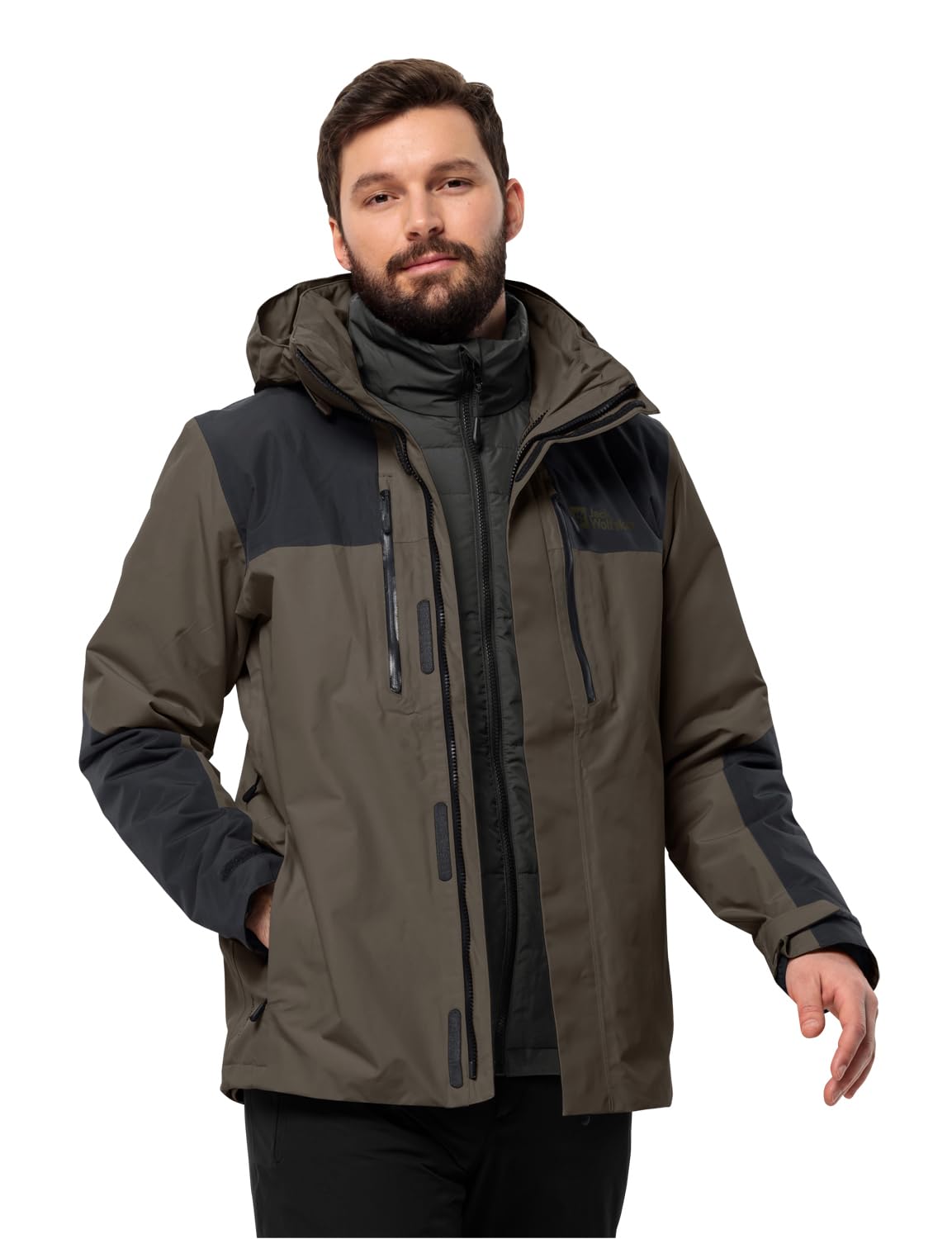 Jack Wolfskin Kurtka Mężczyźni Jasper 3in1 Jkt M