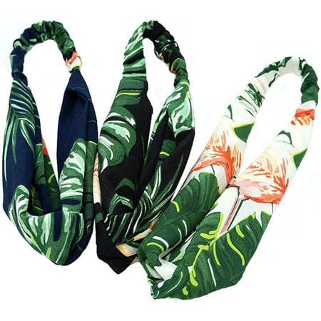 Women's Floral Twist Headband - Cross Knot Elastic Turban Hairband For Casual Wear 6 thumbnail image