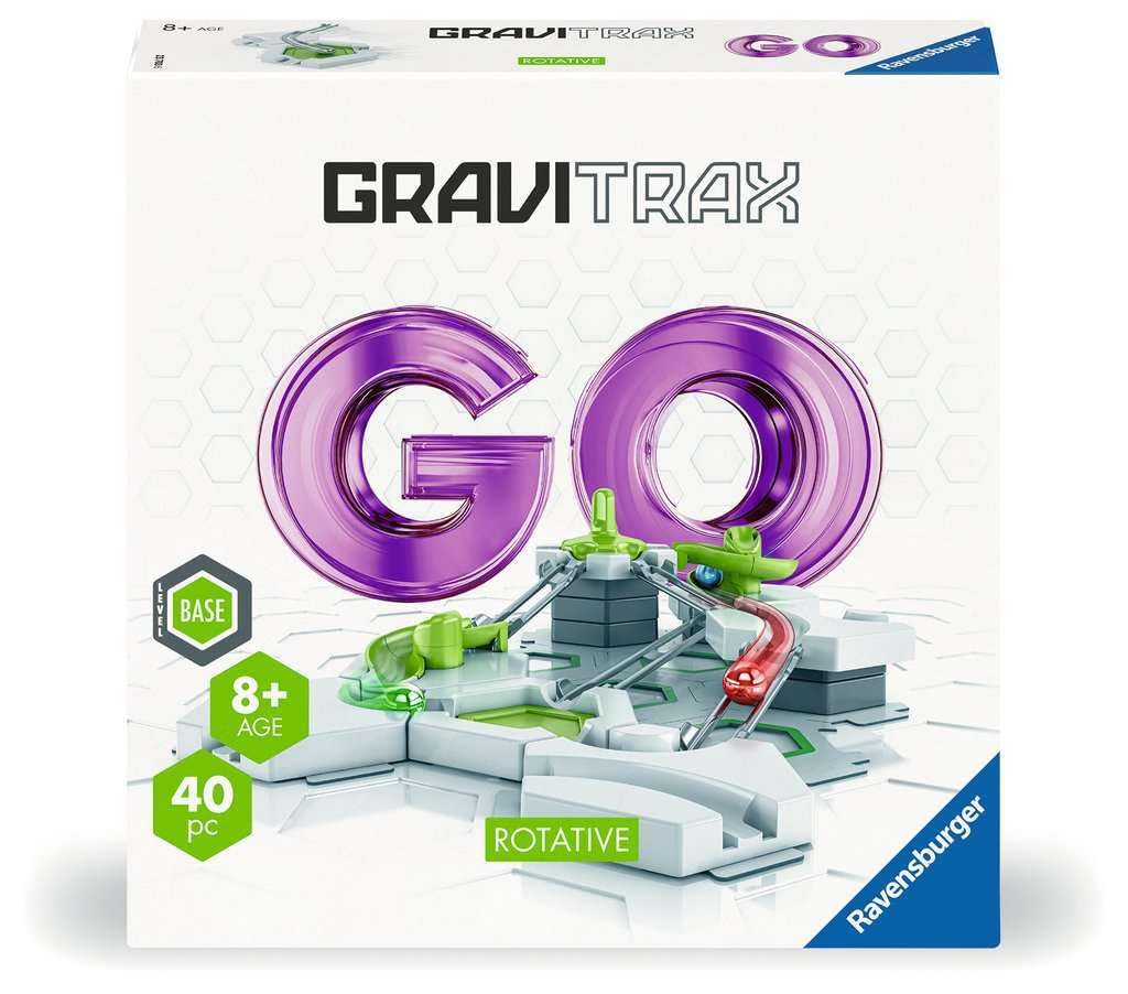 Ravensburger GraviTrax GO - Rotative Mini Starter Set | Easy Setup | Creative STEM Play | Ideal Gift for Kids 8+