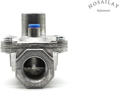 Miniatura 3 de Regulador convertible de presión LPG y NG con conexión de entrada y salida de rosca de 12"-14NPT, presión de entrada de 12 PSI y presión de salida