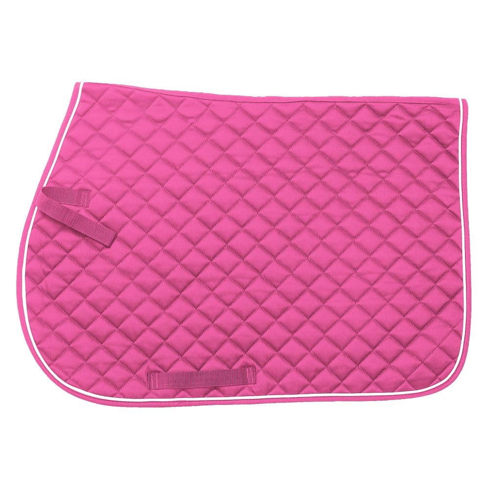 Tough 1 EquiRoyal Square Quilted Cotton Comfort English Saddle Pad
