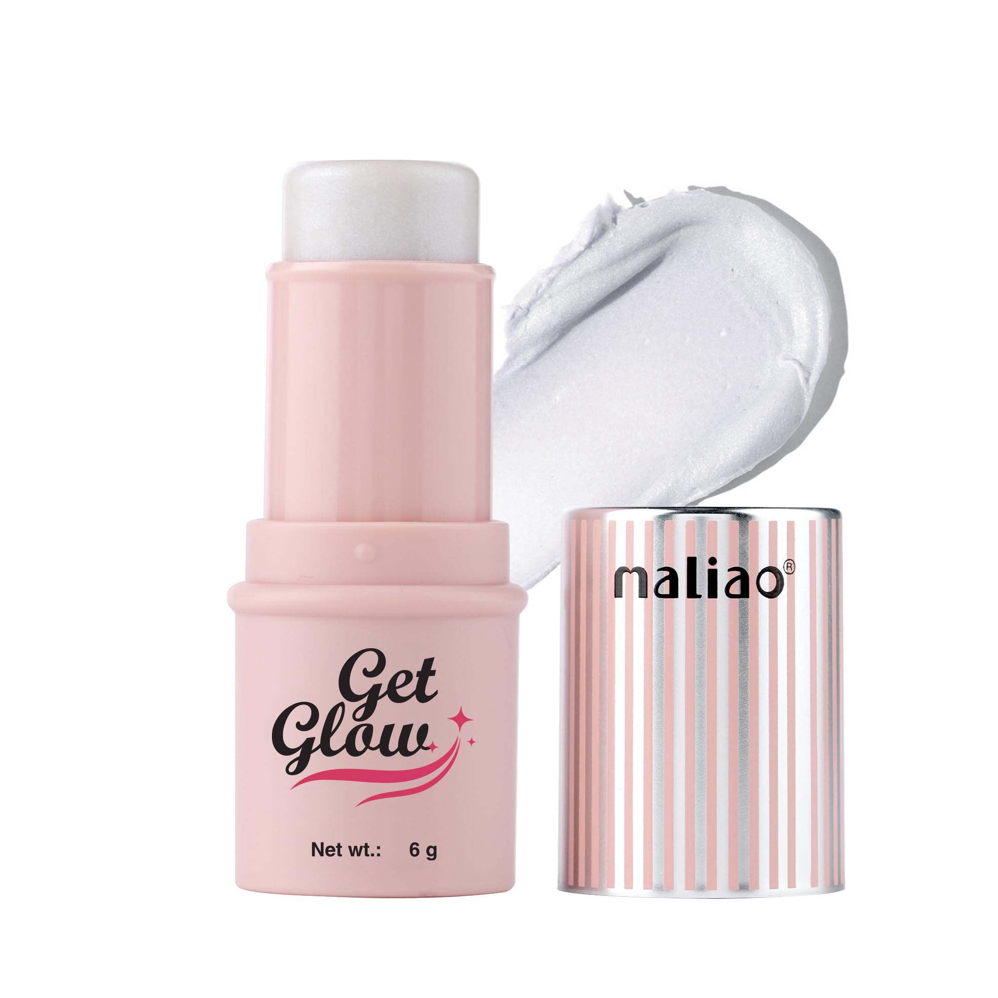 Maliao Get Glow Skinstick - Radiant Glow Highlighter for Luminous Skin (1, COLD MOONLIGHT, Medium)-image-7