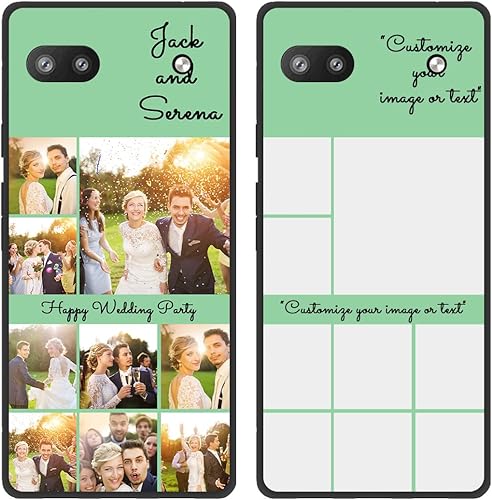 Miniatura 8 de Funda de teléfono personalizada para Google Pixel 6A, collages de múltiples imágenes, funda de texto con foto, funda protectora a prueba de arañazos