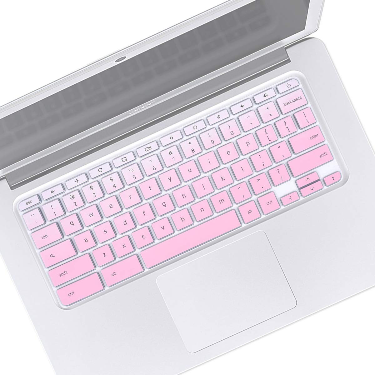 MUBUY-GOL Keyboard Cover for Acer Chromebook Spin 11 311 511 CP311 CP511 R751T R721T R752 R753T CP511, Acer Chromebook Spin 512 513 514 713 CP713 CP315 R851TN R852T R853TA CP513 R841T CP514 -GPink