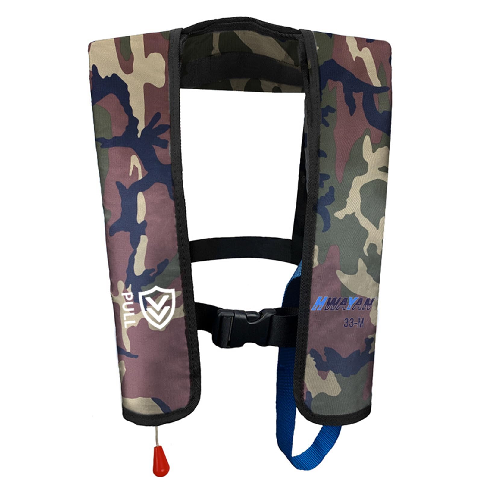 Manual Inflatable Life Jacket for Adults| Supports up to 330 lbs