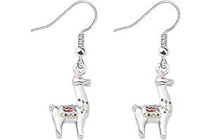 Tiny Llama Earrings: The Perfect Gift for Llama Lovers