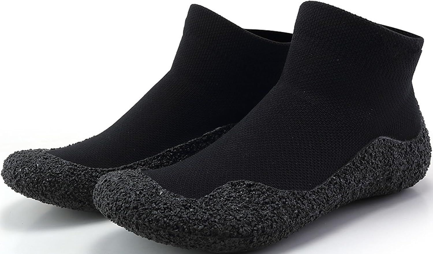 Wasserschuhe für Herren und Damen, minimalistische Barfuß-Sportsocken, rutschfeste Aqua-Schuhe, Skinners-Schwimm-Turnschuhe, Fitness-Schuhe, leicht, Ultra-tragbar, Schwarz, 39