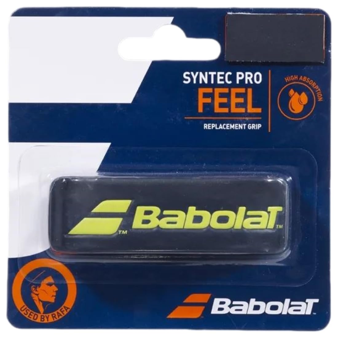 Amazon.com : Babolat Syntec Pro X1 Replacement Grip (Black Fluo
