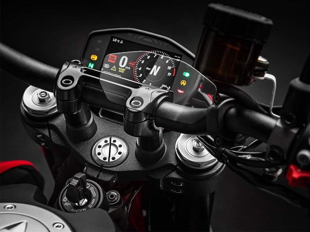 shieldotron instrument cluster screen protector fits ducati monstersupersporthypermotard 950 ultra clear
