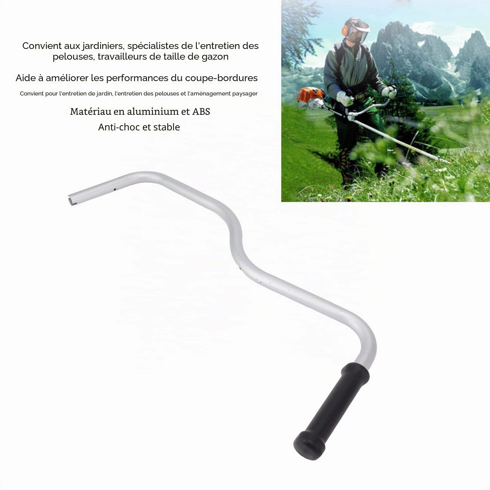 Guidon Ergonomique pour débroussailleuse FS 130 131 110 111 90 91 89 200