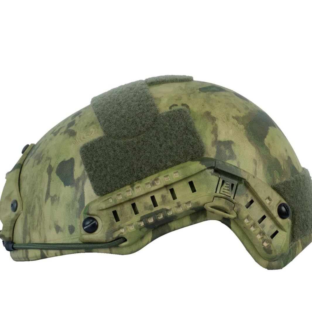 Casque tactique NIJ IIIA léger 1,45 Kg protection tête GA3 Heavy Fast coupe haute