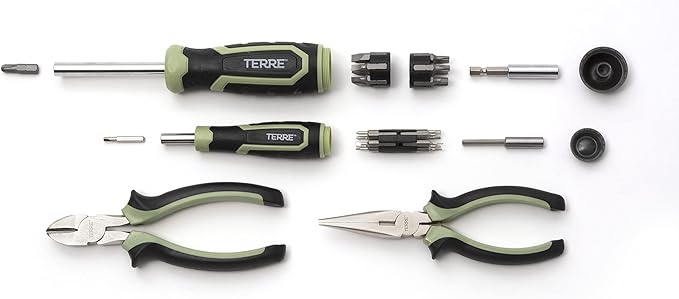 Kit de Herramientas Terre Products 30 Piezas, Set General con Destornilladores y Alicates miniatura 2