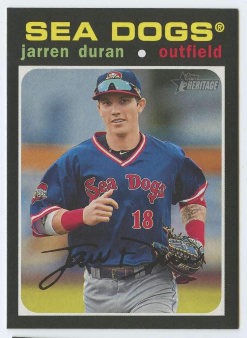 Amazon.com: 2020 Topps Heritage Minors #204 Jarren Duran RC Rookie
