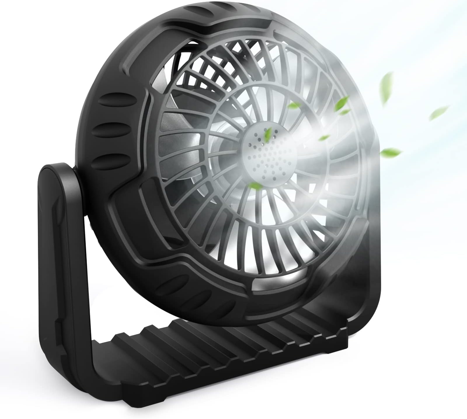 Floor Fan High Velocity Industrial Fan with hook, Rechargeable Floor Fan for Garage, Camping, Gym, Indoor