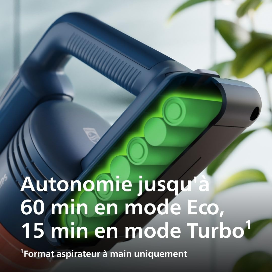 Philips Batterie de Rechange d'origine - Lithium-ION, 25,2 V, Compatible avec l'Aspirateur sans Fil Série 5000 (XV1653/01)