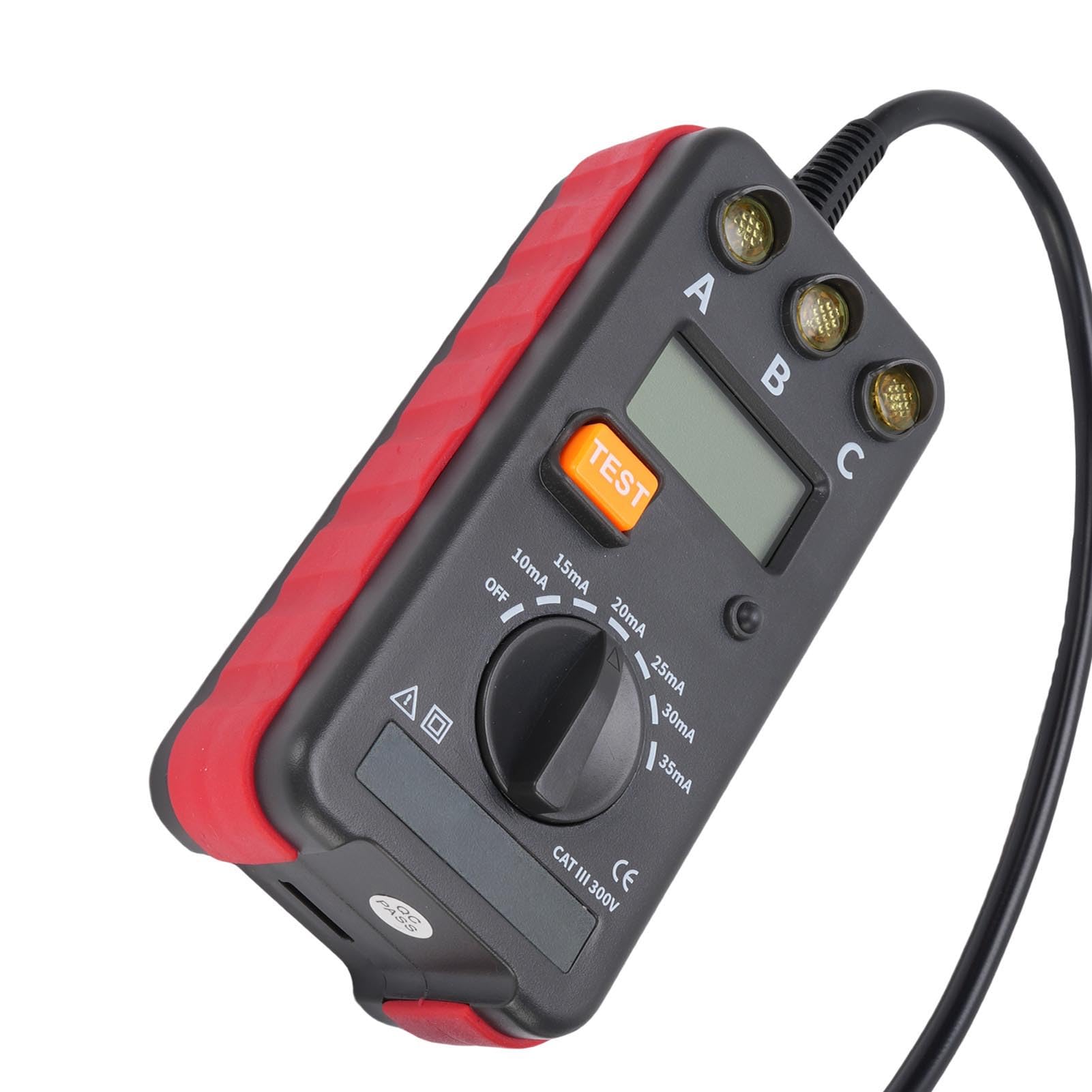 Medidor de Tiempo del Probador del Probador de Protector de Fuga (Enchufe de la UE 100-240V)