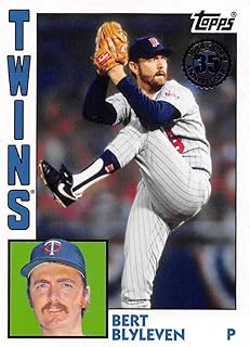 2019 Topps 1984 Topps Baseball #T84-85 Bert Blyleven Minnesota Twins Official MLB Trading Card By Topps