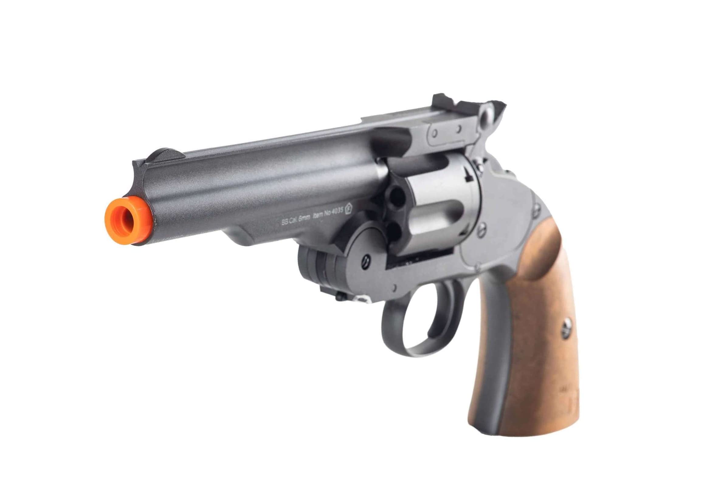 Barra Airguns Schofield 5 Inch CO2 Airsoft Revolver Black