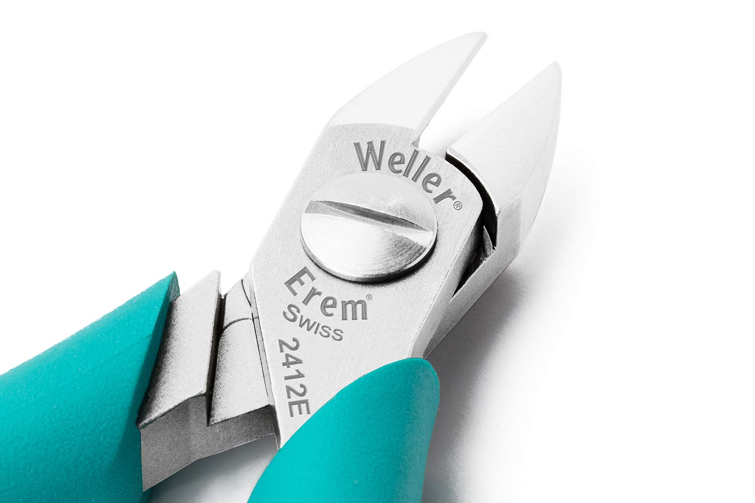 Erem Weller Erem 2412E 5 Oval Head Semi-Flush Cutter with Ergonomic Handles