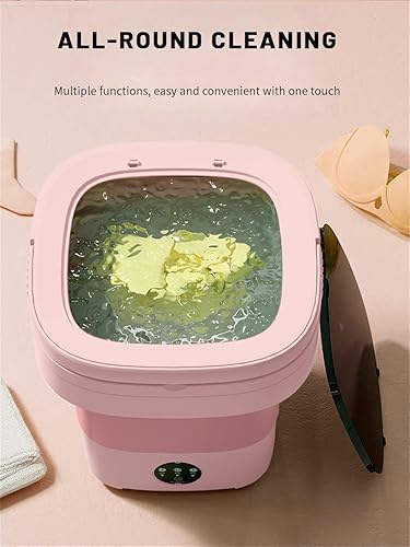 Miniatura 2 de Lavadora portátil, mini lavadora, lavadora plegable de gran capacidad mejorada de 16 litros. Limpieza profunda de ropa interior, ropa de bebé y