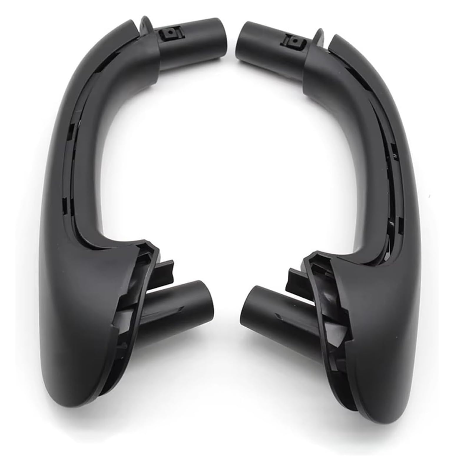 Door Handle for Benz for W203 for C Class 2000-2007 Car Interior Accessories Front Left Right Door Pull Handle Set Replacement(Black 2pcs Set)