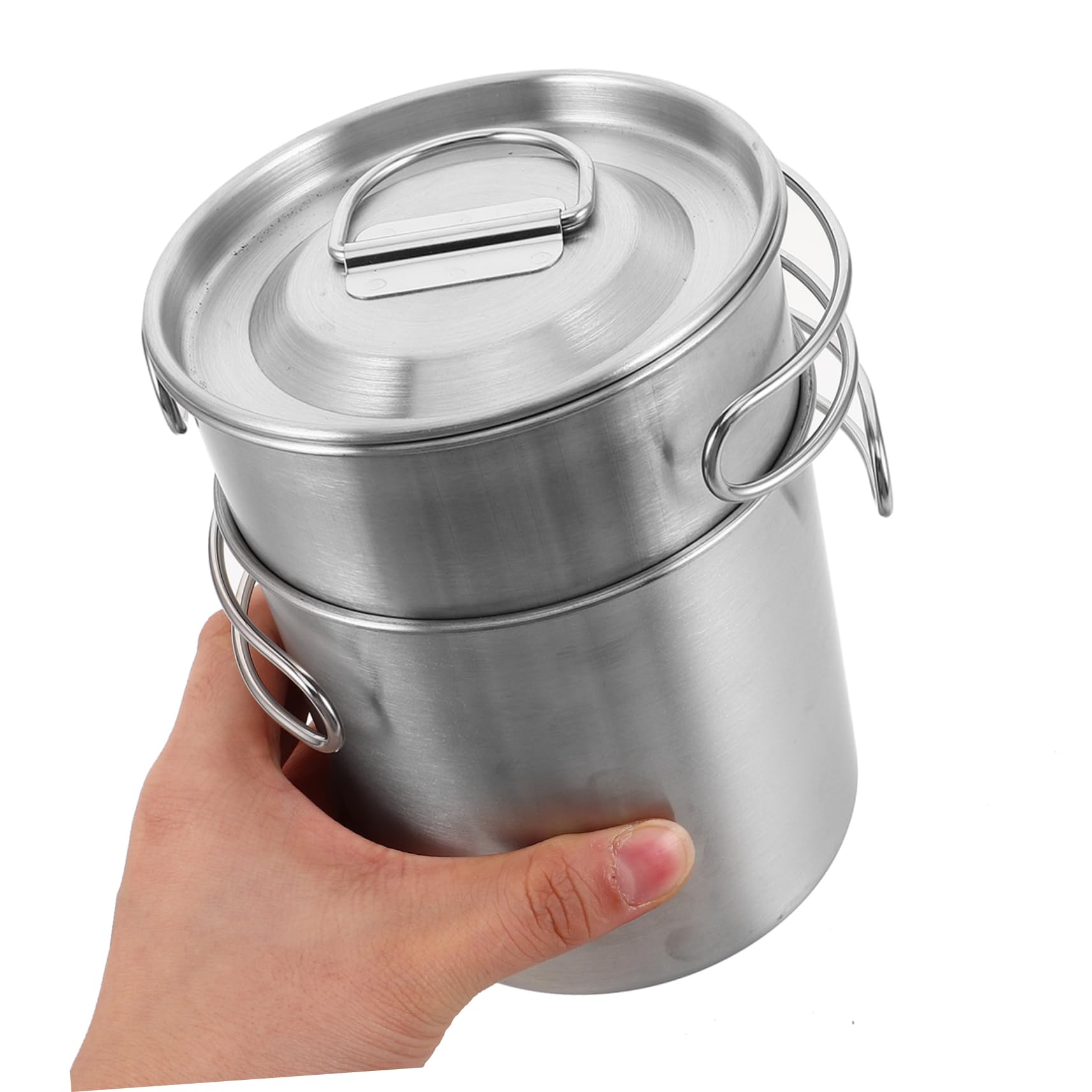 Yardwe 2 Stück Faltbecher mit Griffen Teiliges Set für Camping und Outdoor Aktivitäten Leicht und Stapelbar für und Wanderungen Gefertigt