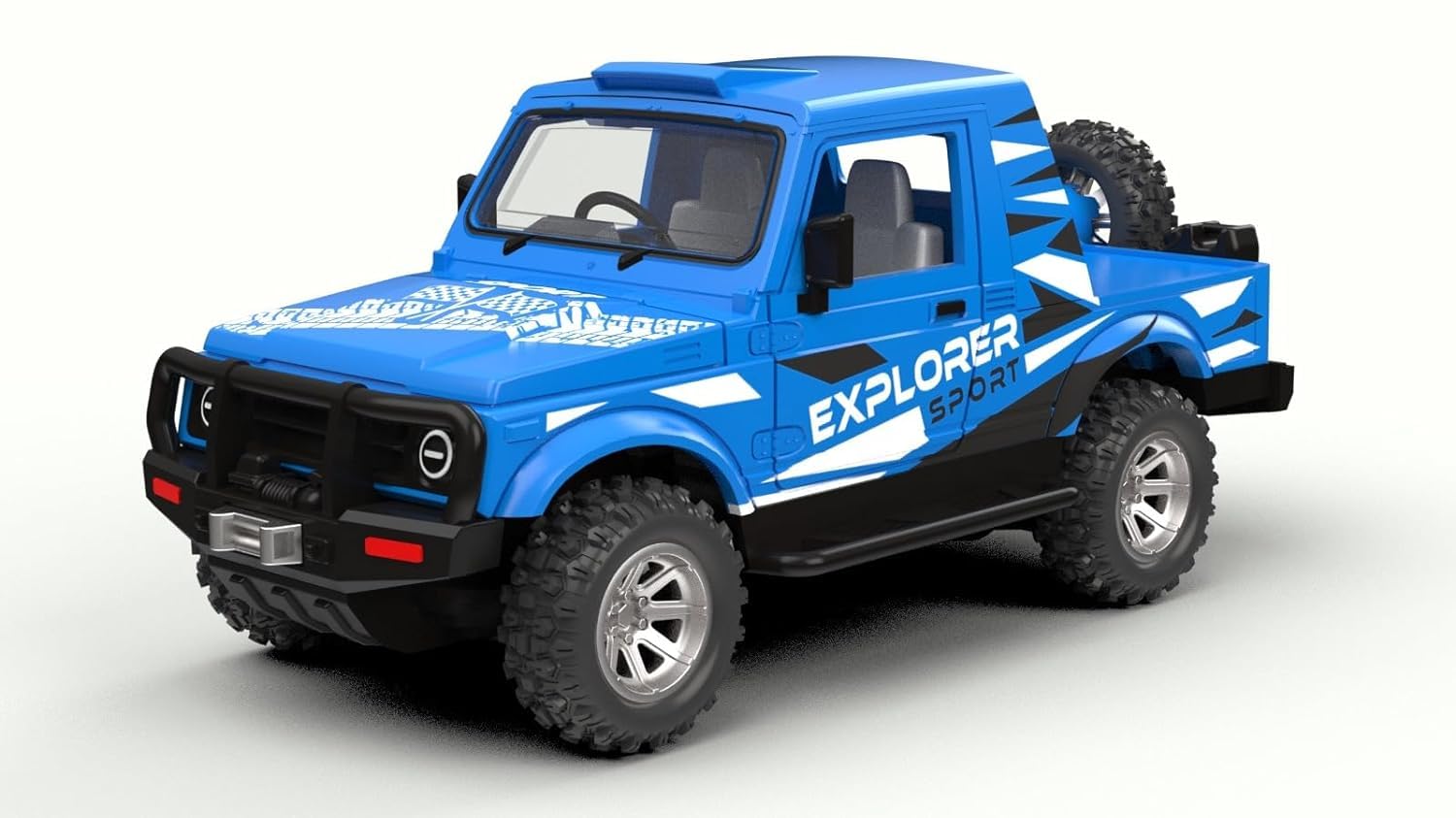 Peekoo Toys/Toy Car For Kids/Jeep 4X4/ Pull Back Sports Car/Looks Like Thar Maruti Gypsy Gimny - Multicolor (B0CPMD4BGB) Amazon Price History, Amazon Price Tracker