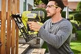RYOBI R15GN18-0 18V ONE+ Cordless 15 Gauge Nailer (Bare Tool), Hyper Green - 4