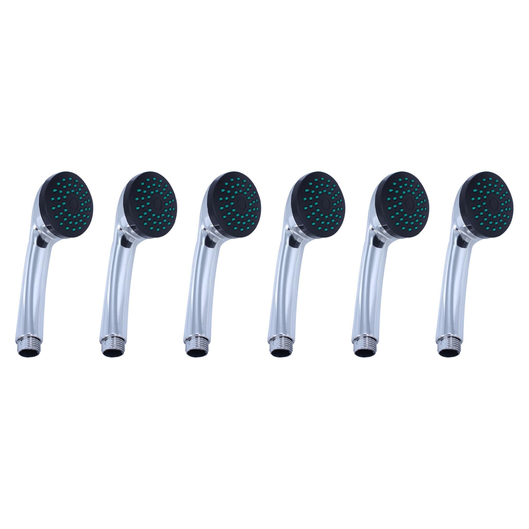 Vjsujehgy 6X Multi Function Chrome ABS Economic Shower Head