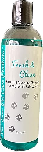 Fresh & Clean - Champú facial y corporal para mascotas (16oz)