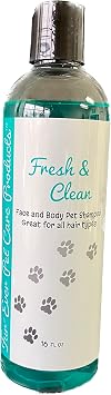 Fresh & Clean Face and Body Pet Shampoo 16oz