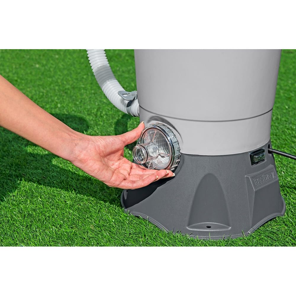 Trade Shop - Pompa di Filtraggio A Sabbia capacità Pompa 3.028 Lt/h Piscina Fuori Terra 58515