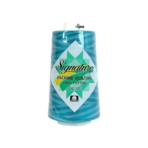 Signature Thread Machine Quilting Thread, 3000 yd, Dreamy Blues