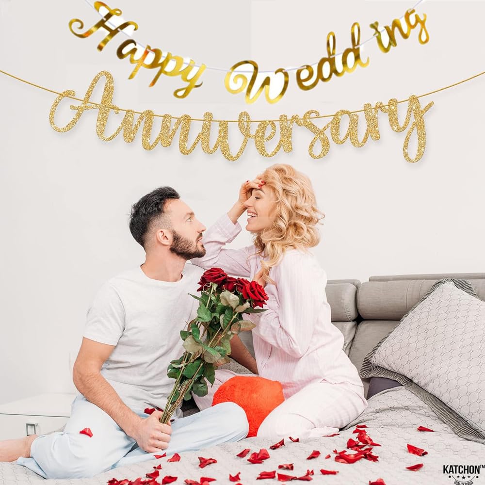 Amazon.co.jp: LIKENNY 結婚式用ガーランド 2点セット Happy Wedding